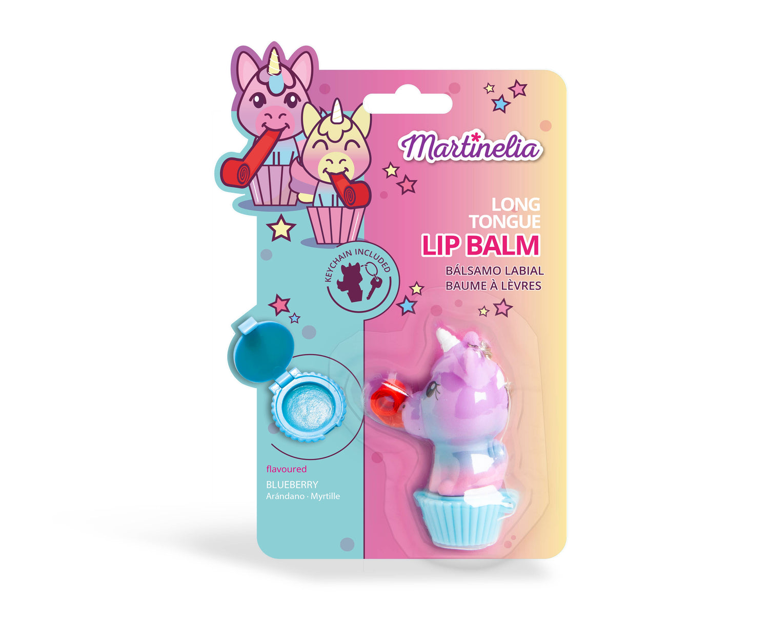 Martinelia Unicorn Tongue Lip Balm
