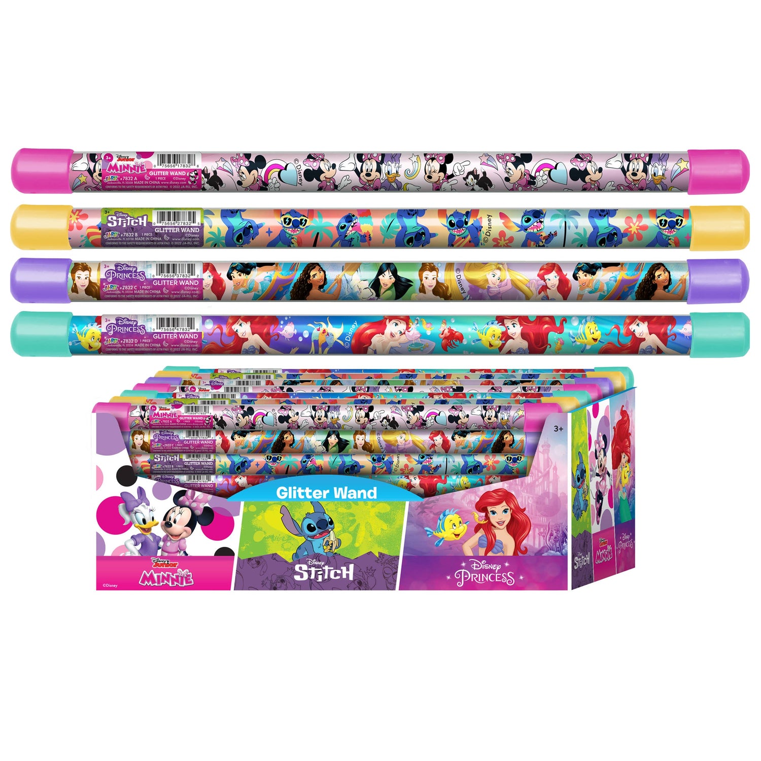 Disney Glitter Wand, Sparkling Magical Fun for Kids Ages 4+
