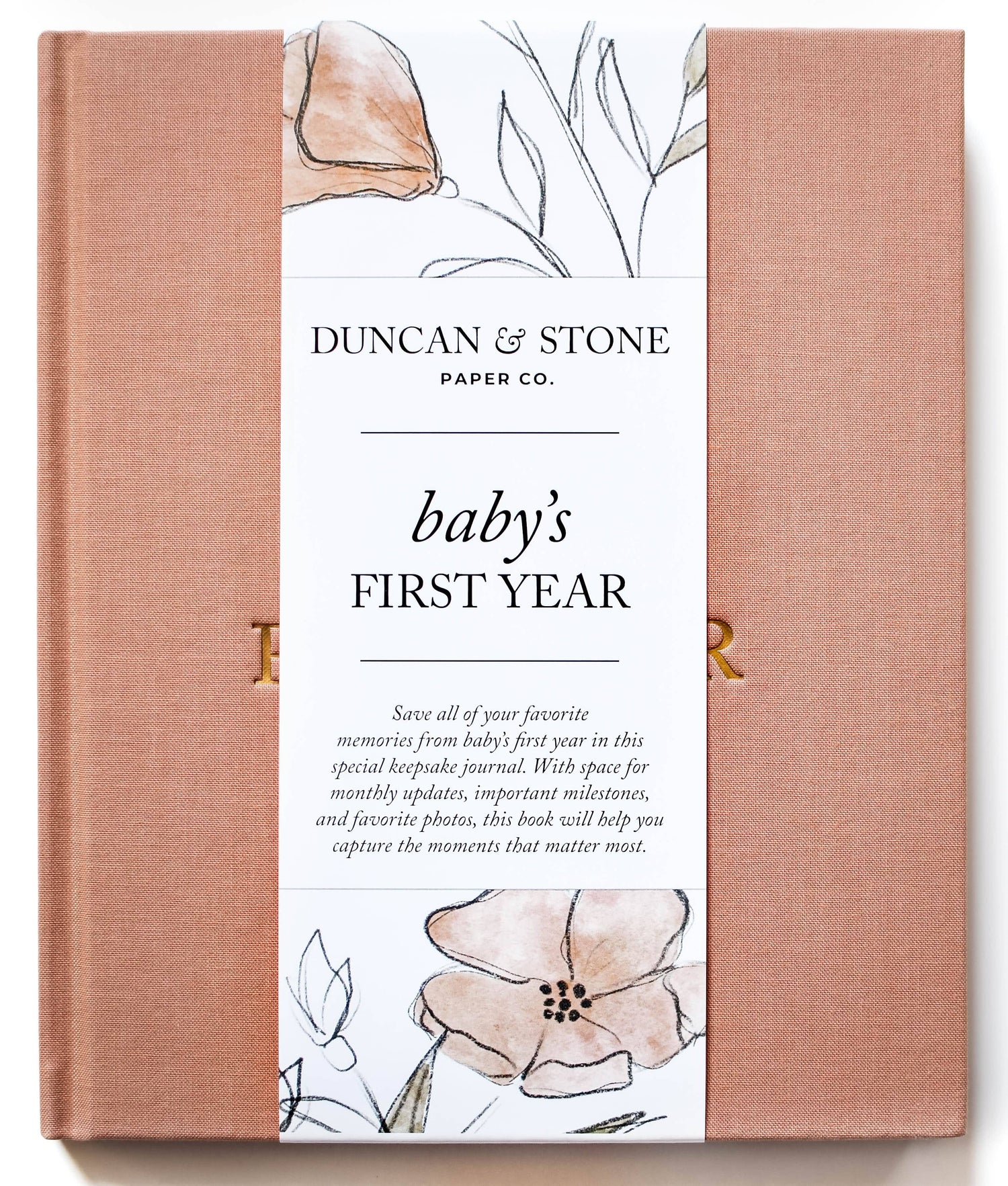 Baby's First Year Memory Book & Photo Album | Mother's Day