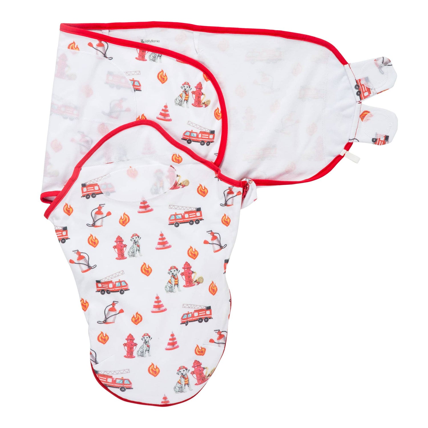 Firehouse Fido Baby Sleep Swaddle, 100% Organic Cotton