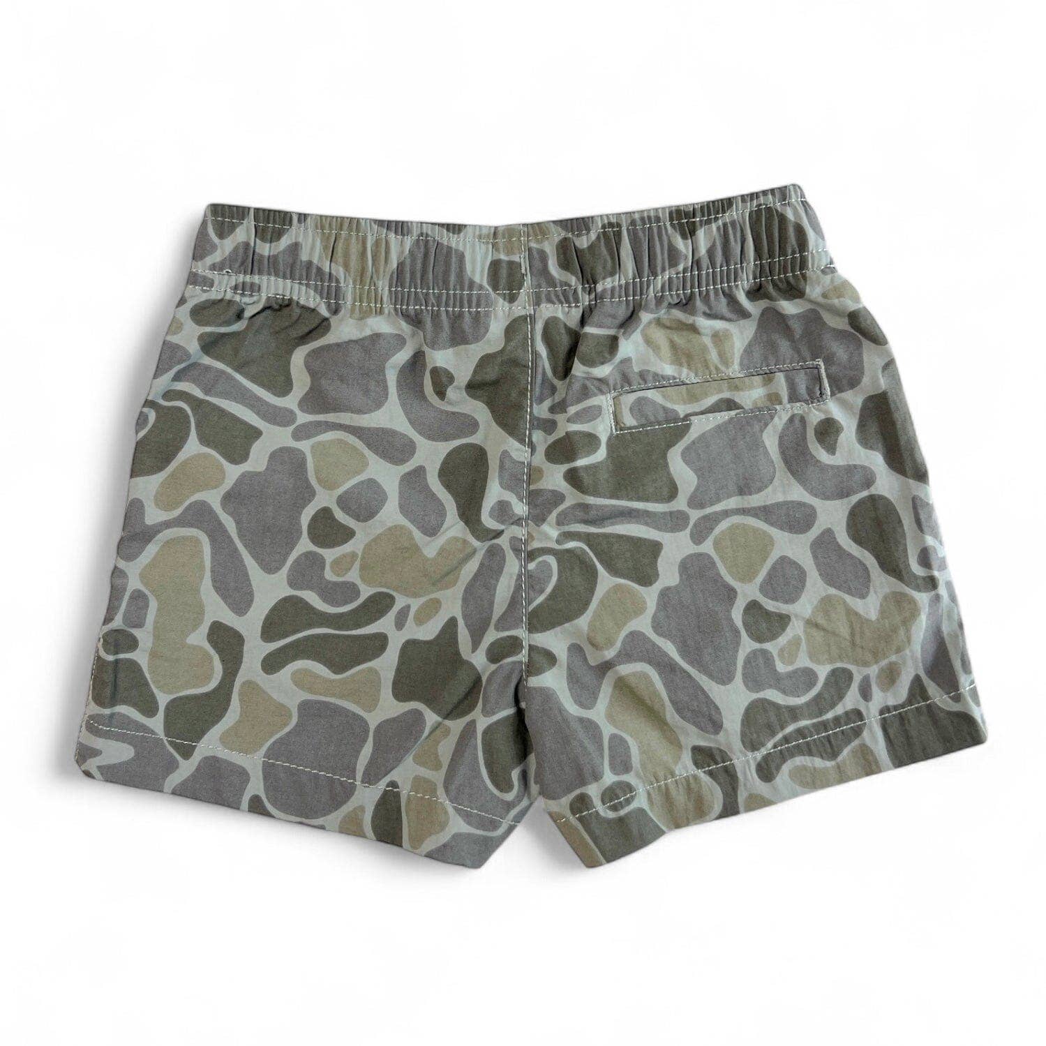 Kids' Gray Camo Performance Shorts