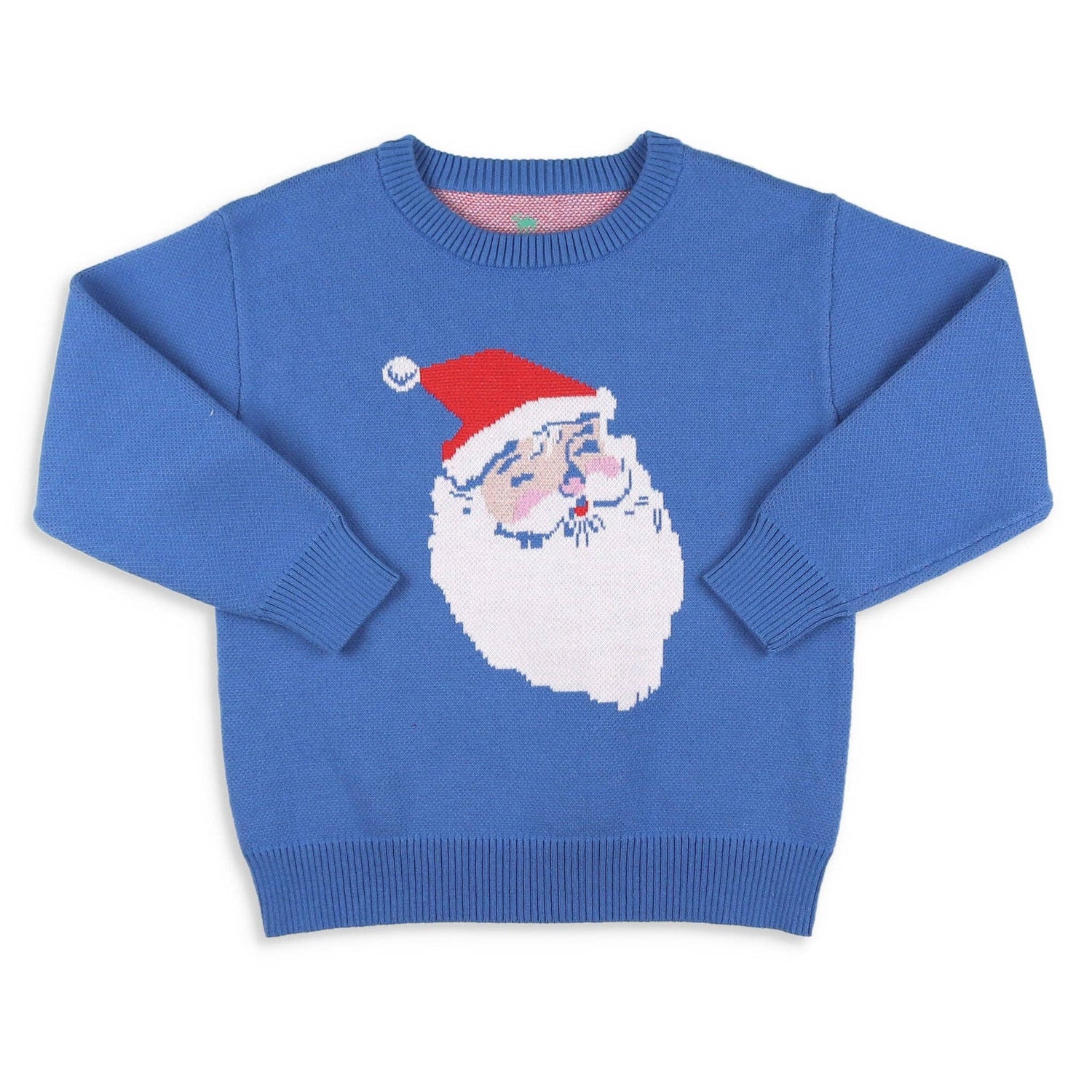 Sweater - Jolly Blue Santa