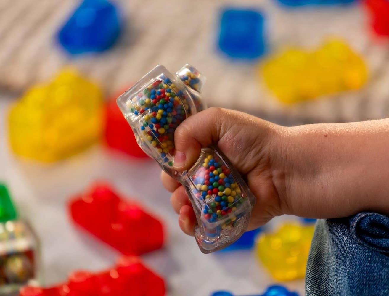 Goliath Jelly Blox Creative Kit 20 Piece Sensory Play Set 2+