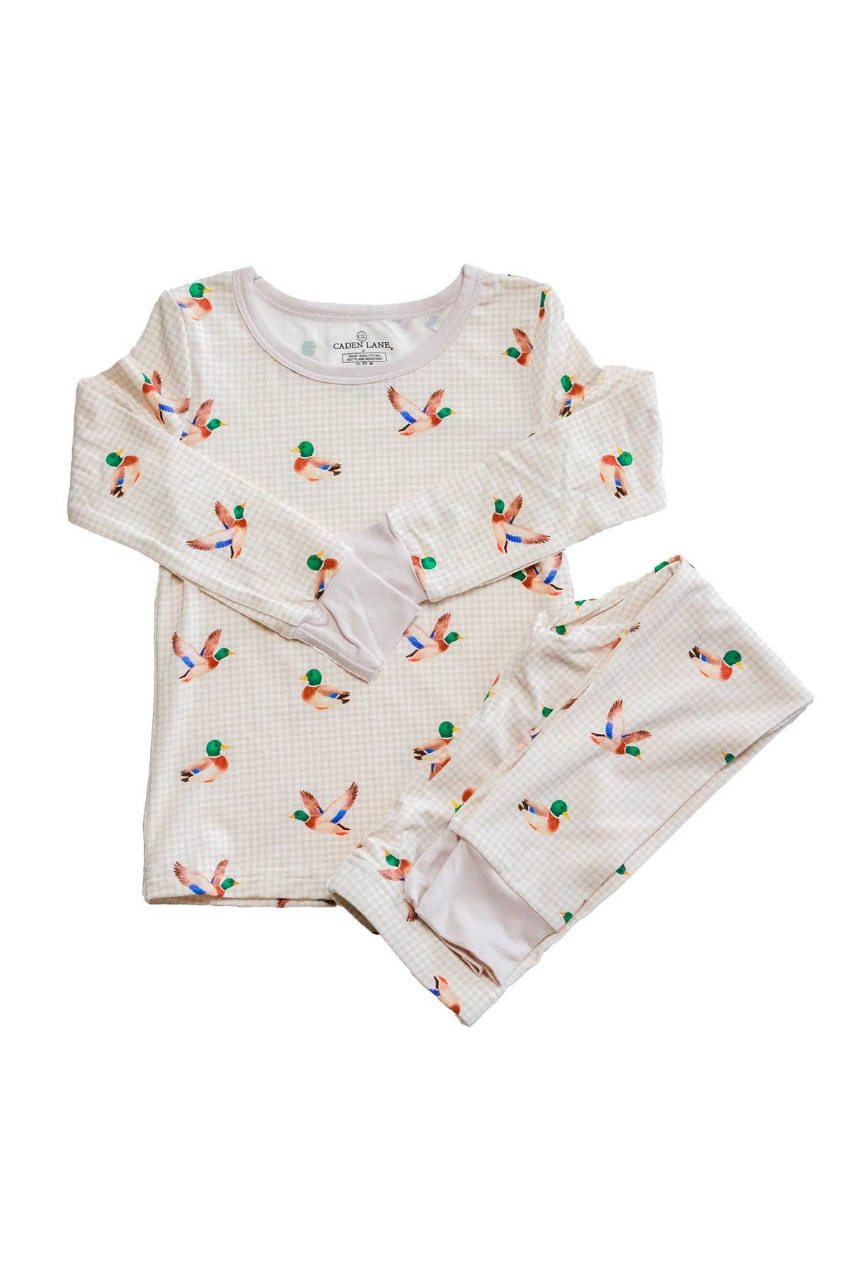 Two Piece Bamboo Pajama Set | Little Mallard