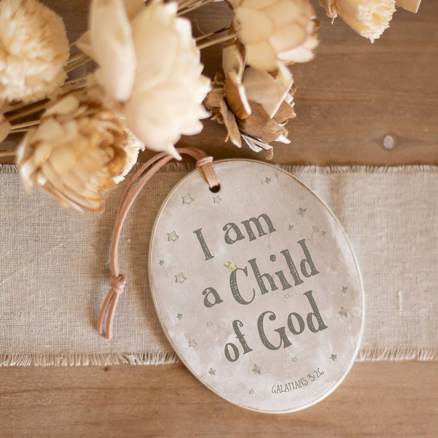Baby Ornament, Ornaments, Child of God, Nursery Decor