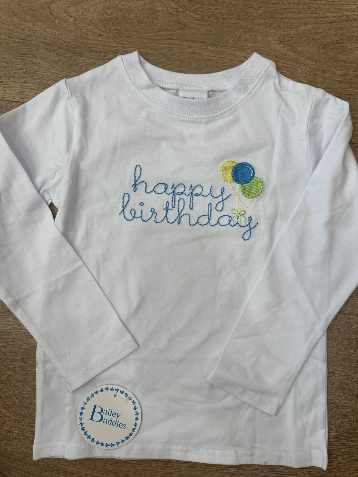 Happy Birthday Boys long Sleeve