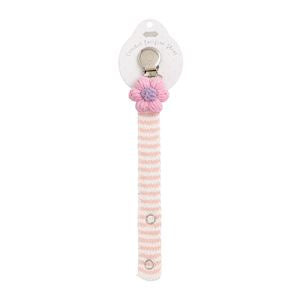 Pink Flower Crochet Pacy Strap