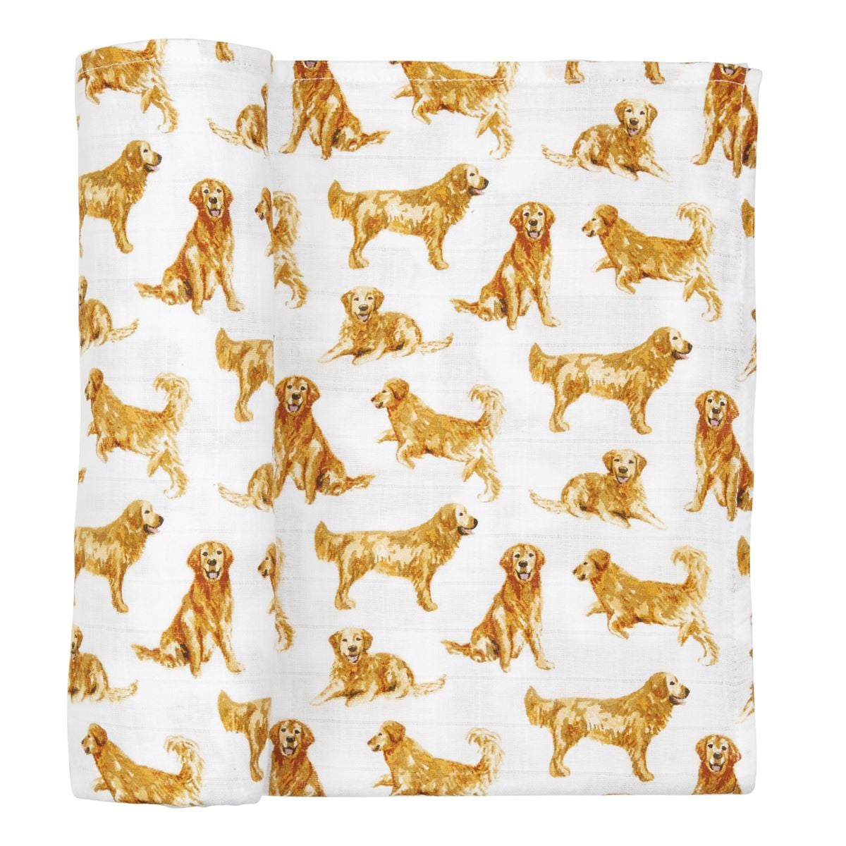 Golden Muslin Swaddle Blanket