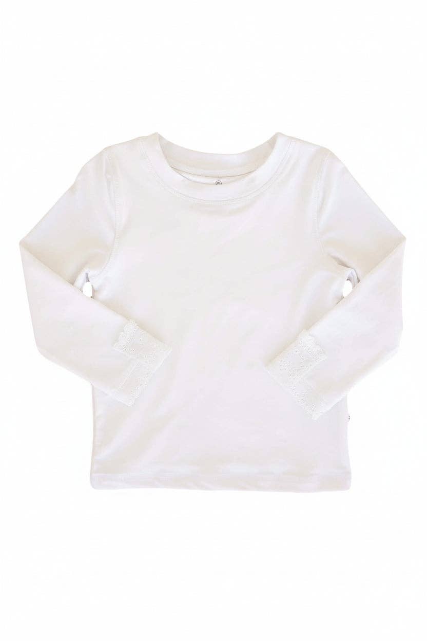Long Sleeve Rash Guard Shirt | White