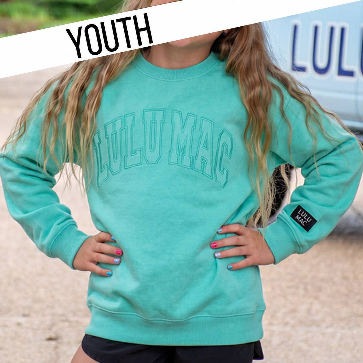 Mint Sweatshirt - Lulu Mac