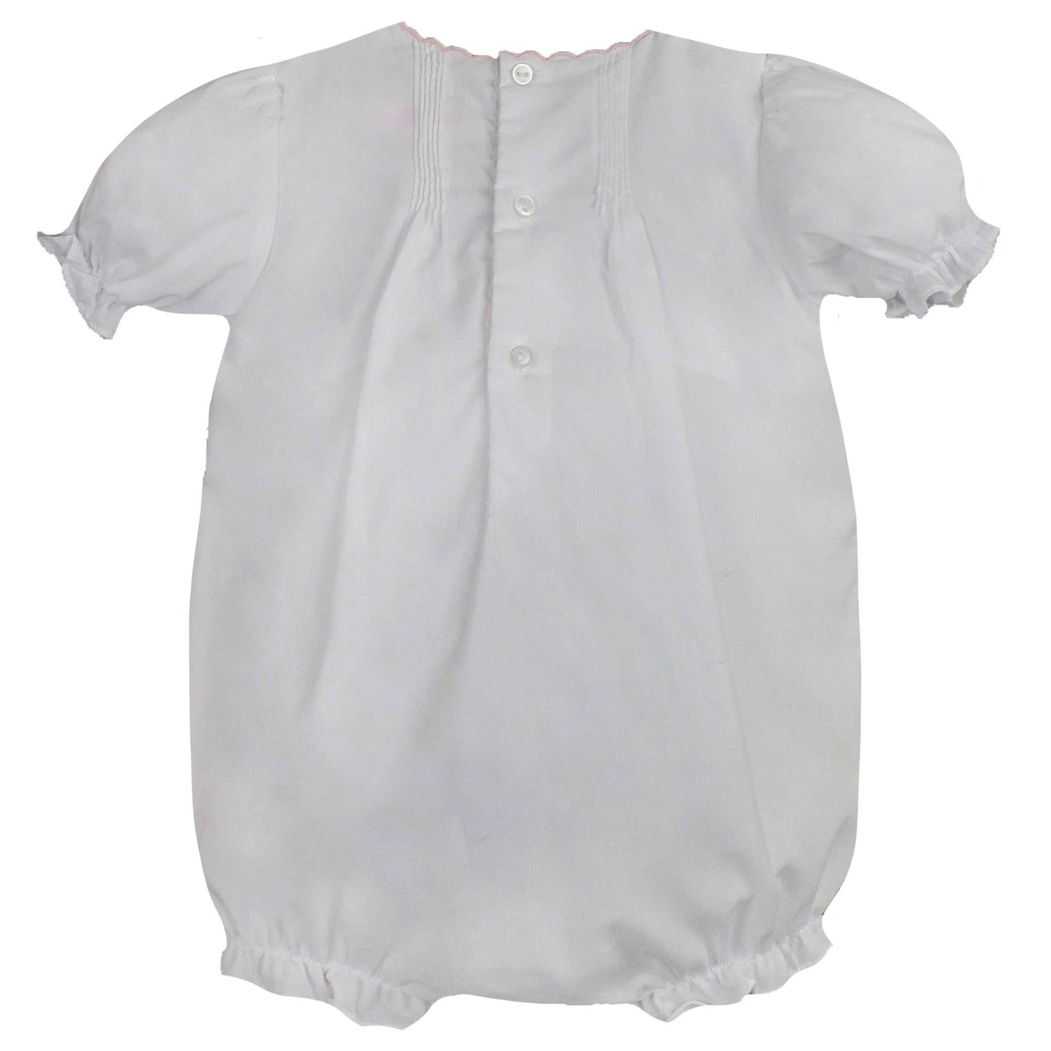 Flower Embroidered Heirloom Bubble