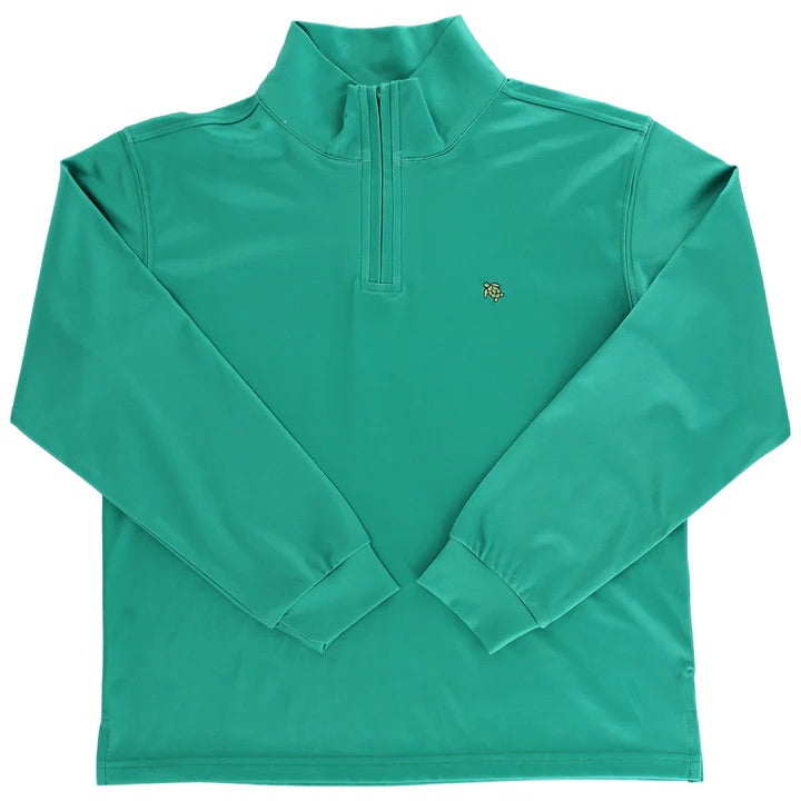 Performance Half Zip- Green