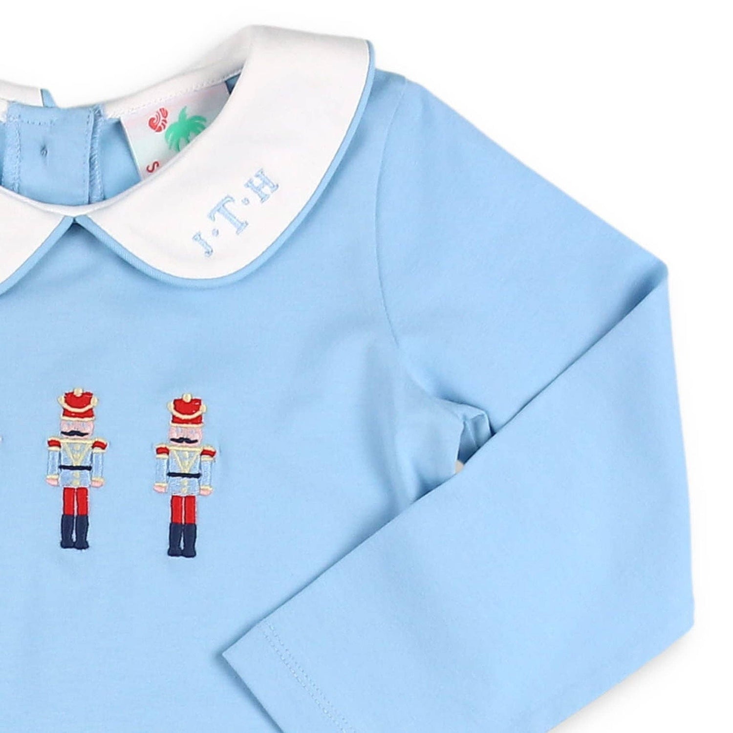 Boys Collar Romper - Nutcracker