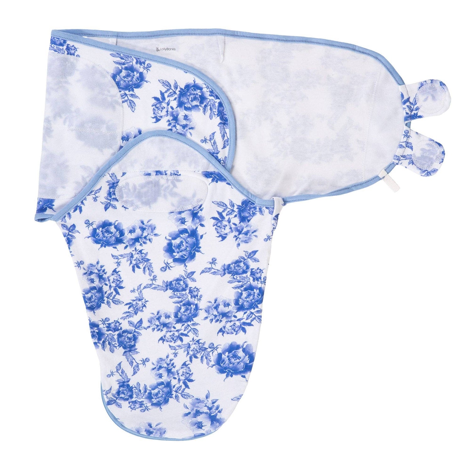 A Peony For Your Thoughts Sleep Swaddle 100% Organic Cotton
