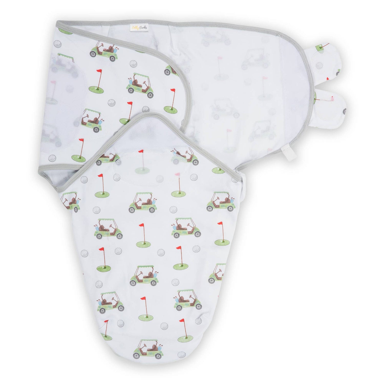 Golf A Round Baby Sleep Swaddle 100% Organic Cotton
