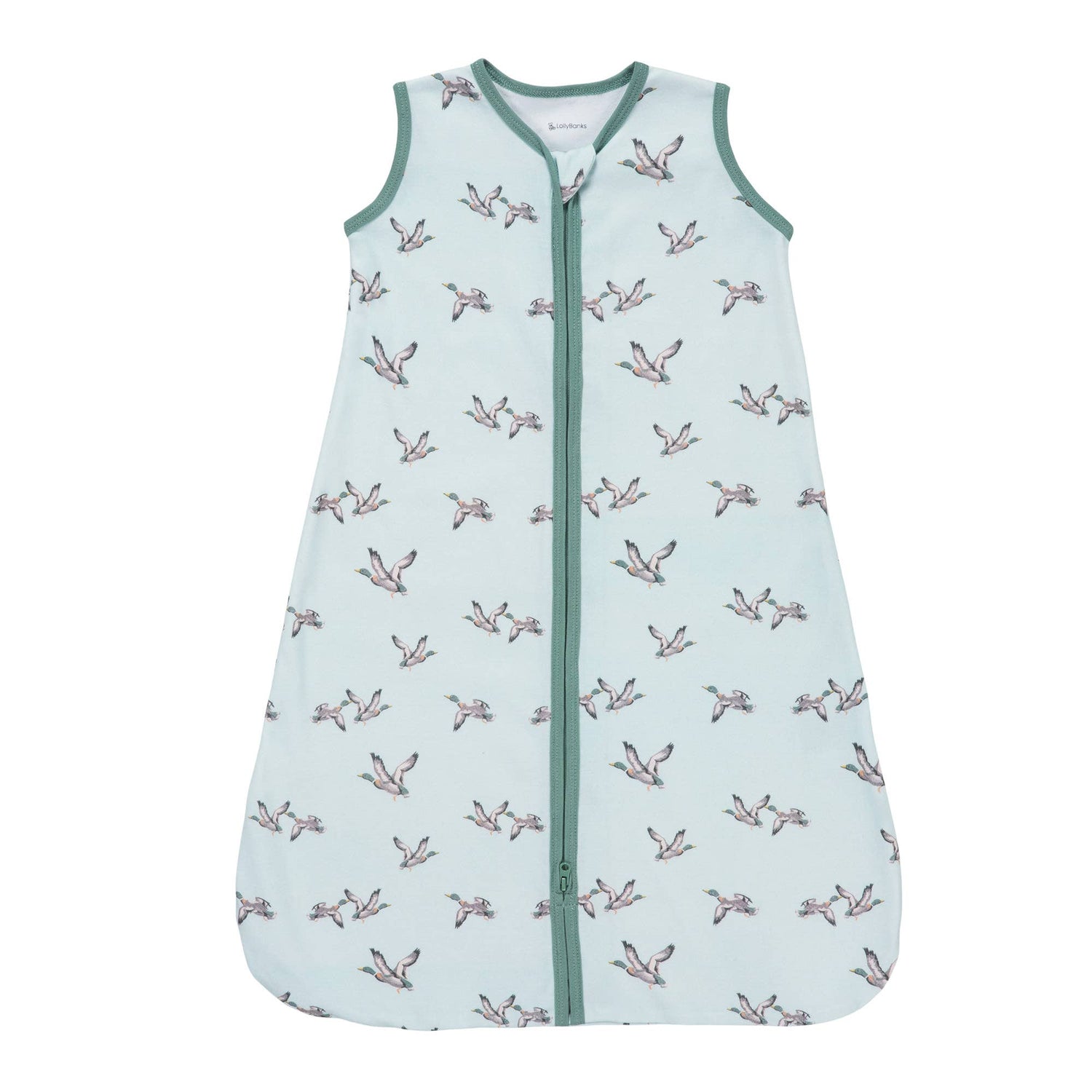 Quackin'Up Mallard Duck Sleep Sack, 100% Organic Cotton