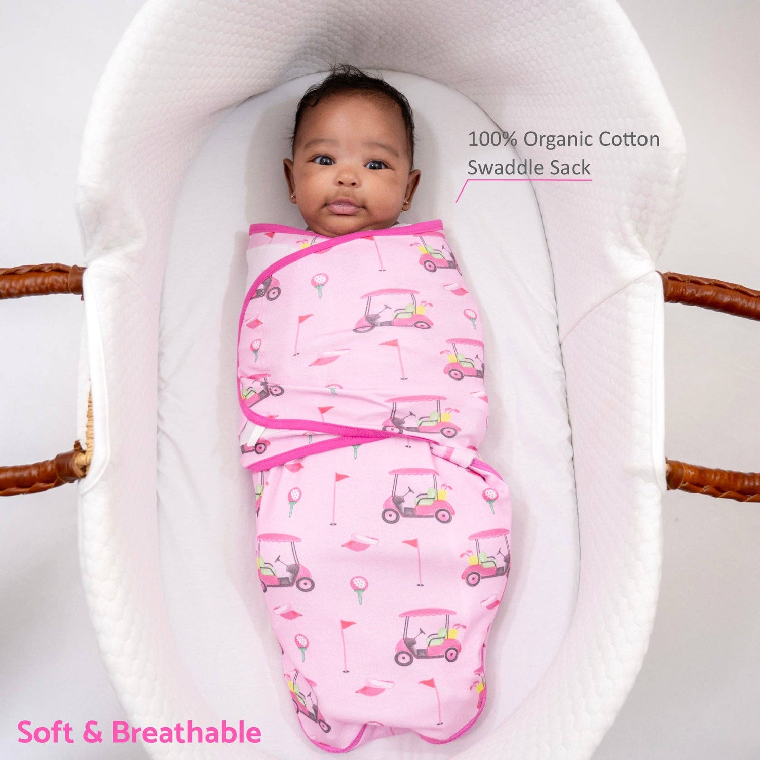 Little Miss Birdie Baby Sleep Swaddle 100% Organic Cotton