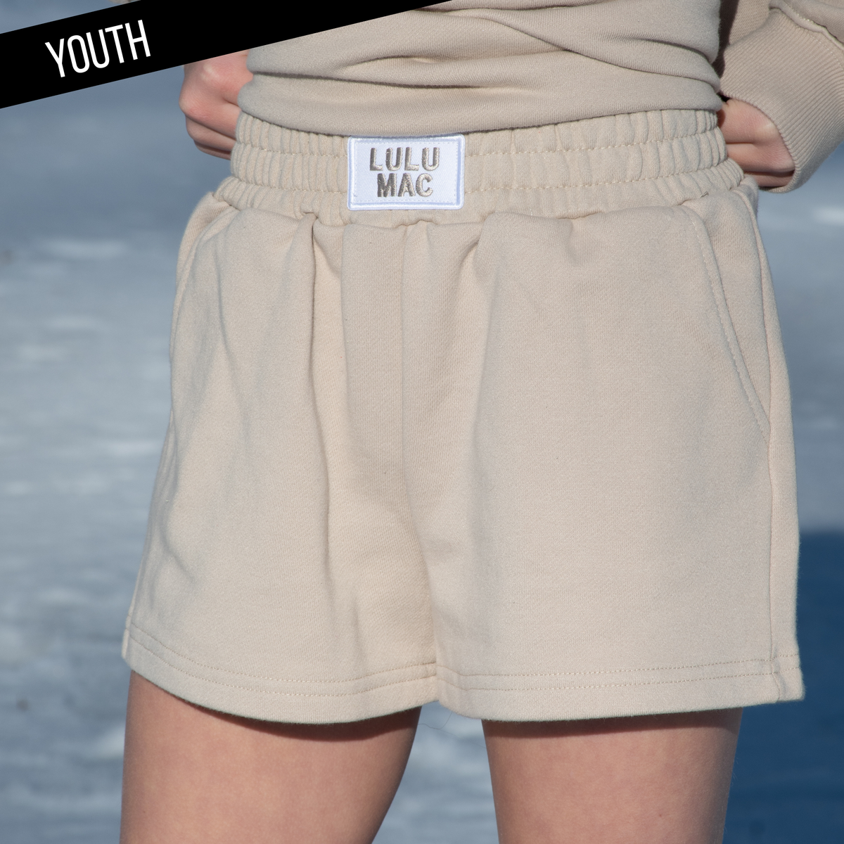 Terry Cloth Shorts - Sand