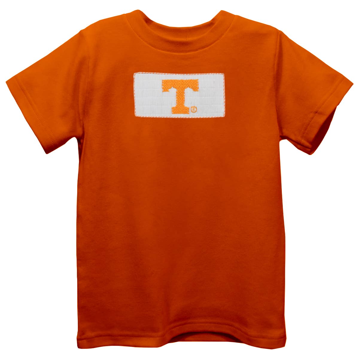 Tennessee Vols Smocked Orange Knit Short Sleeve Boys T-Shirt