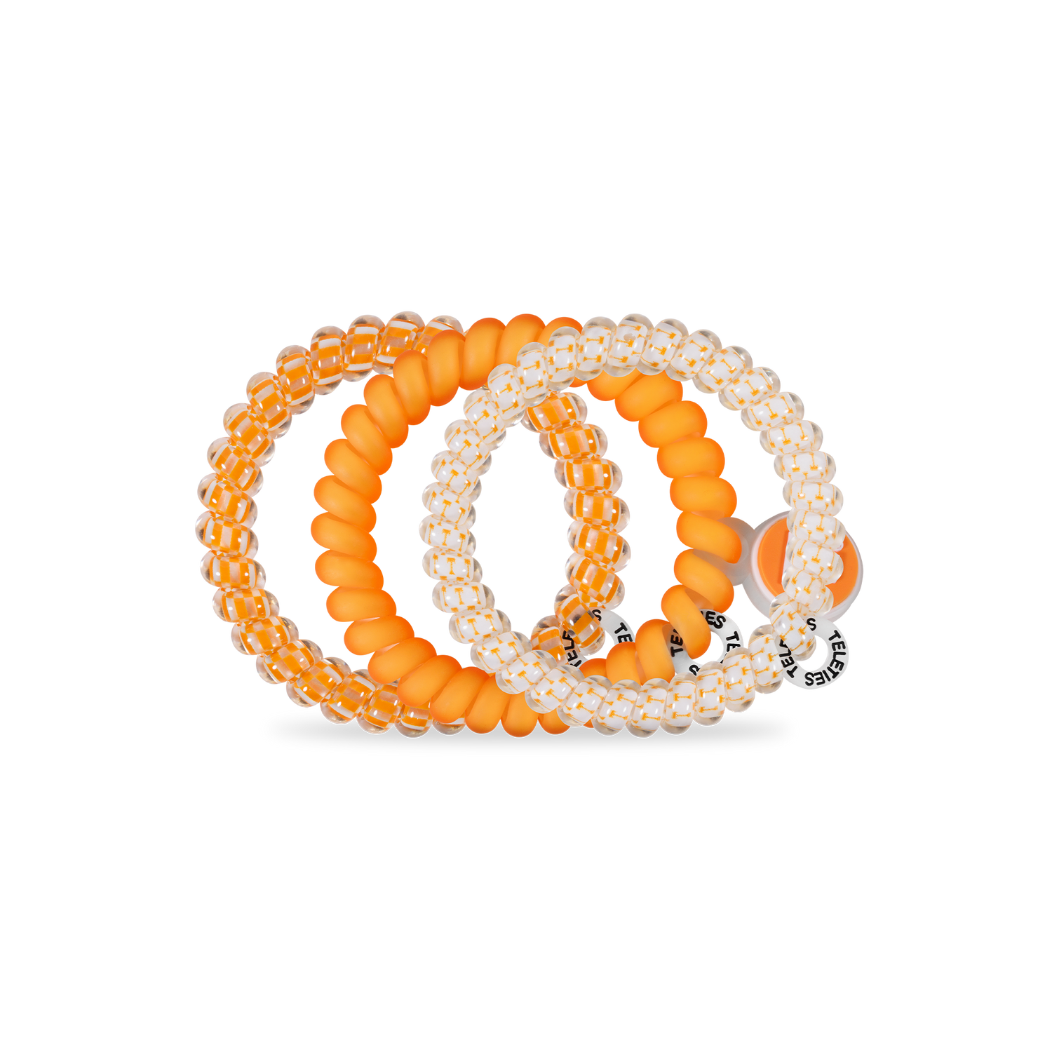 Spiral Hair Coils | Small | Go Vols! Hair Ties