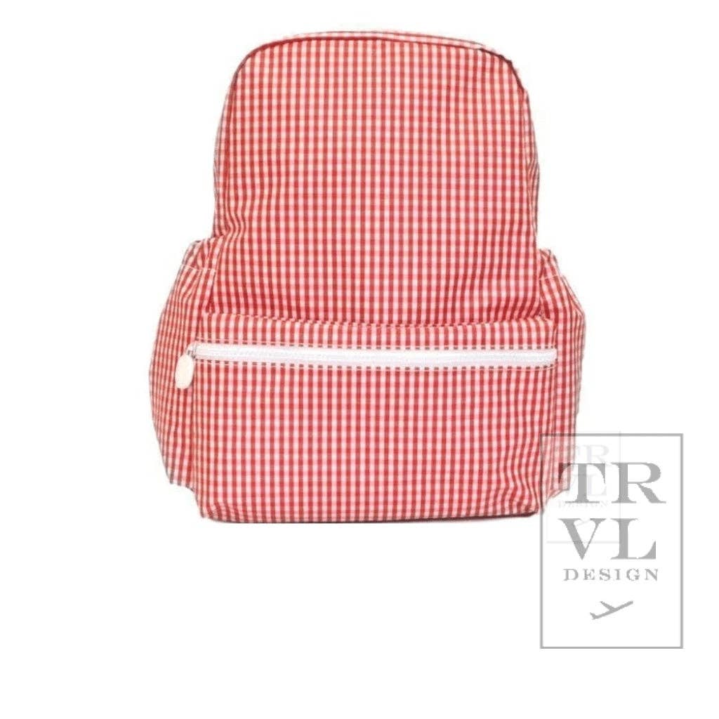 Backpacker - Backpack Gingham Red: Gingham Red
