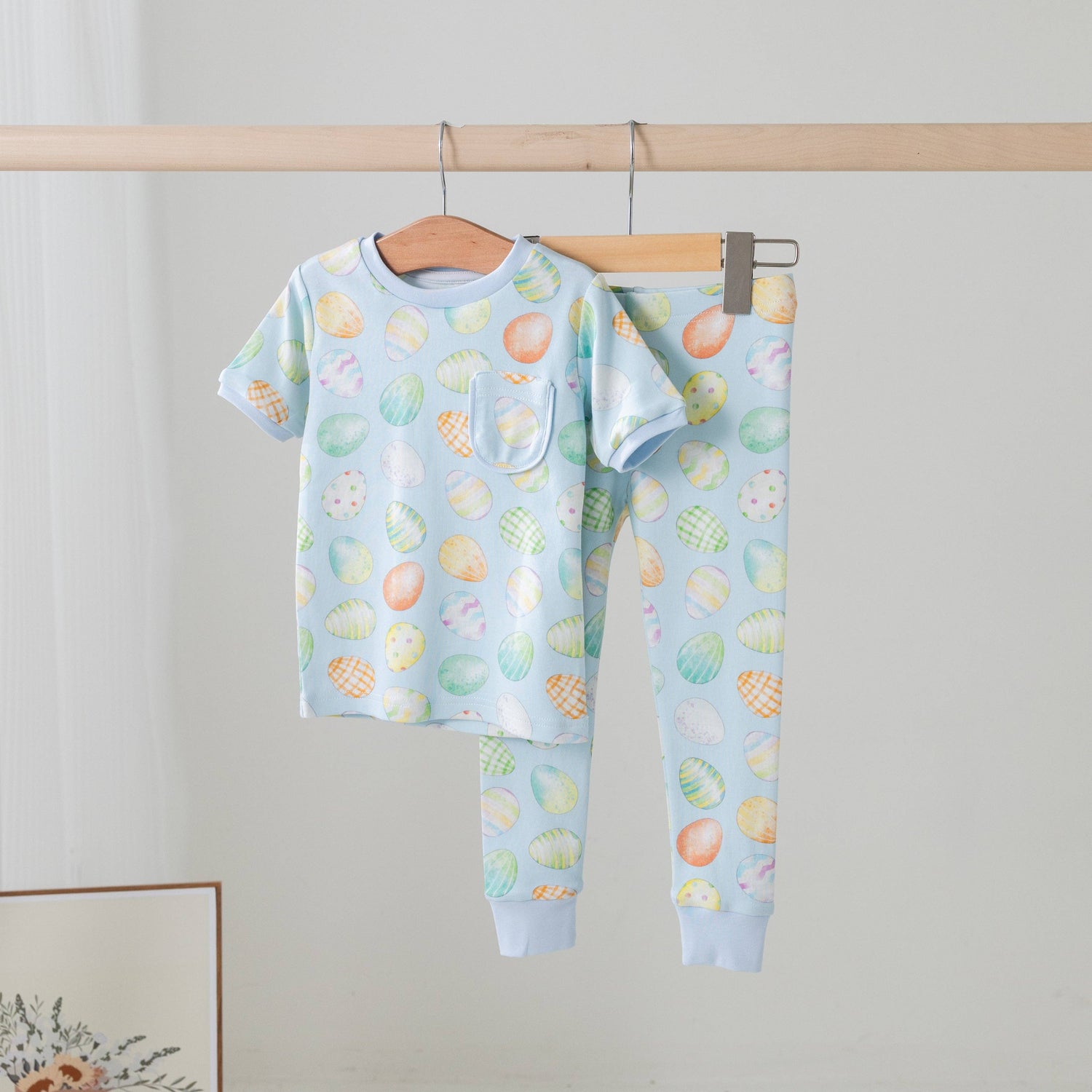 The Hunt is On Easter Organic Cotton Pajama Set