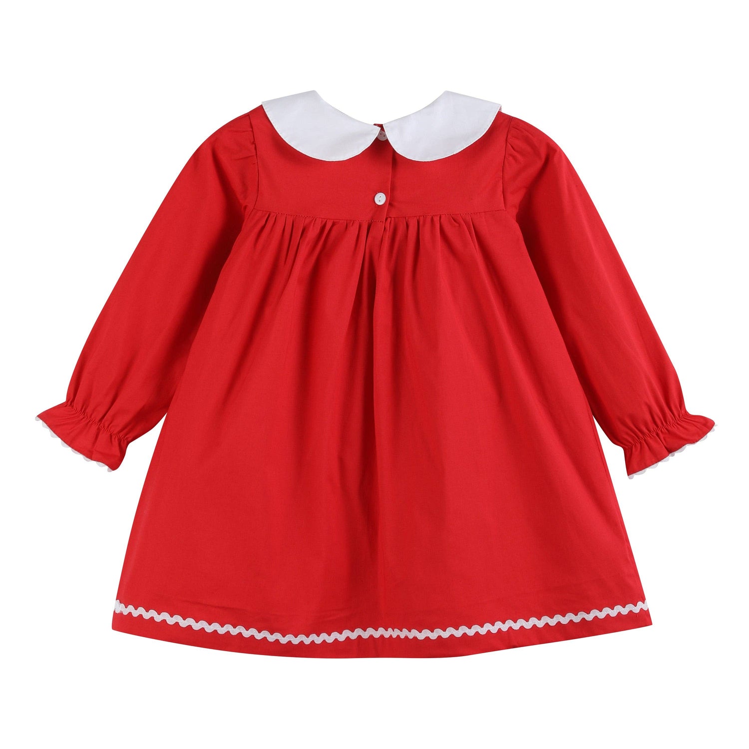 Red Ruffle Christmas Tree Dress
