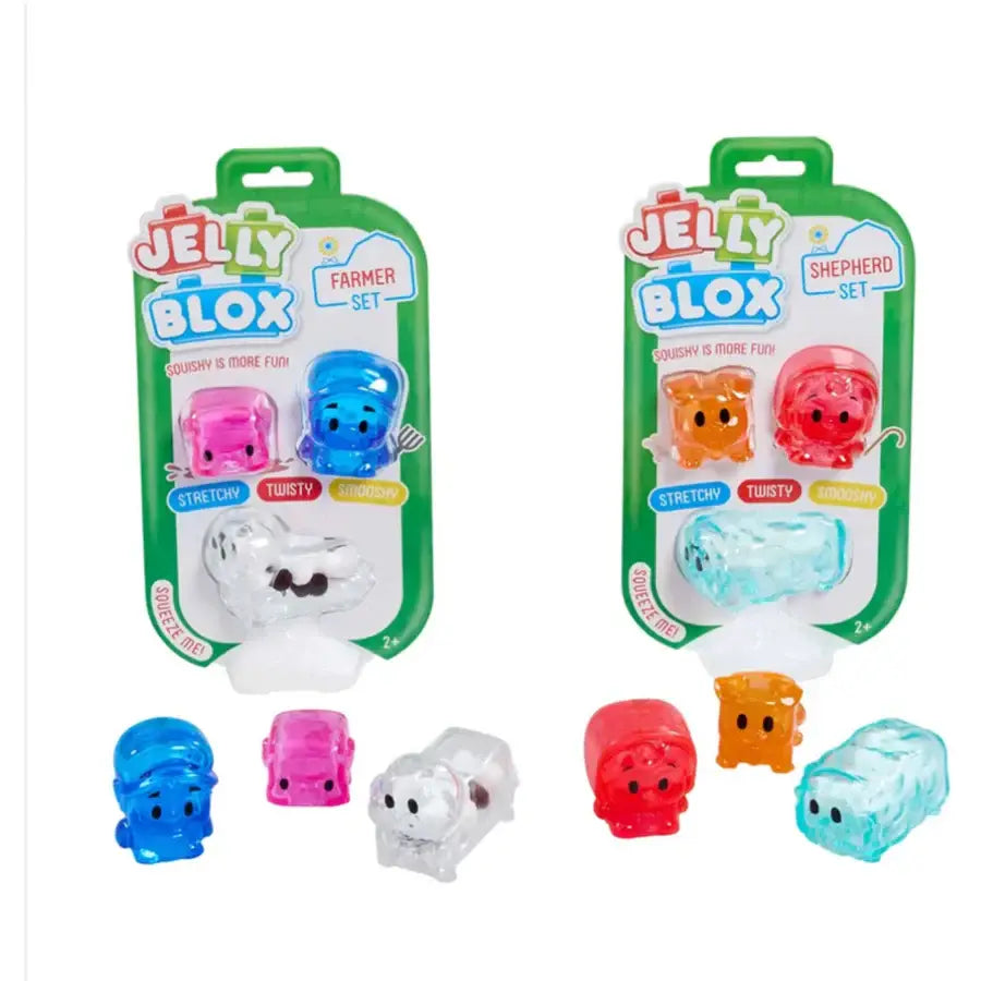 Jelly Blox Farm Friends, Sensory-Friendly Toy, Ages 2+