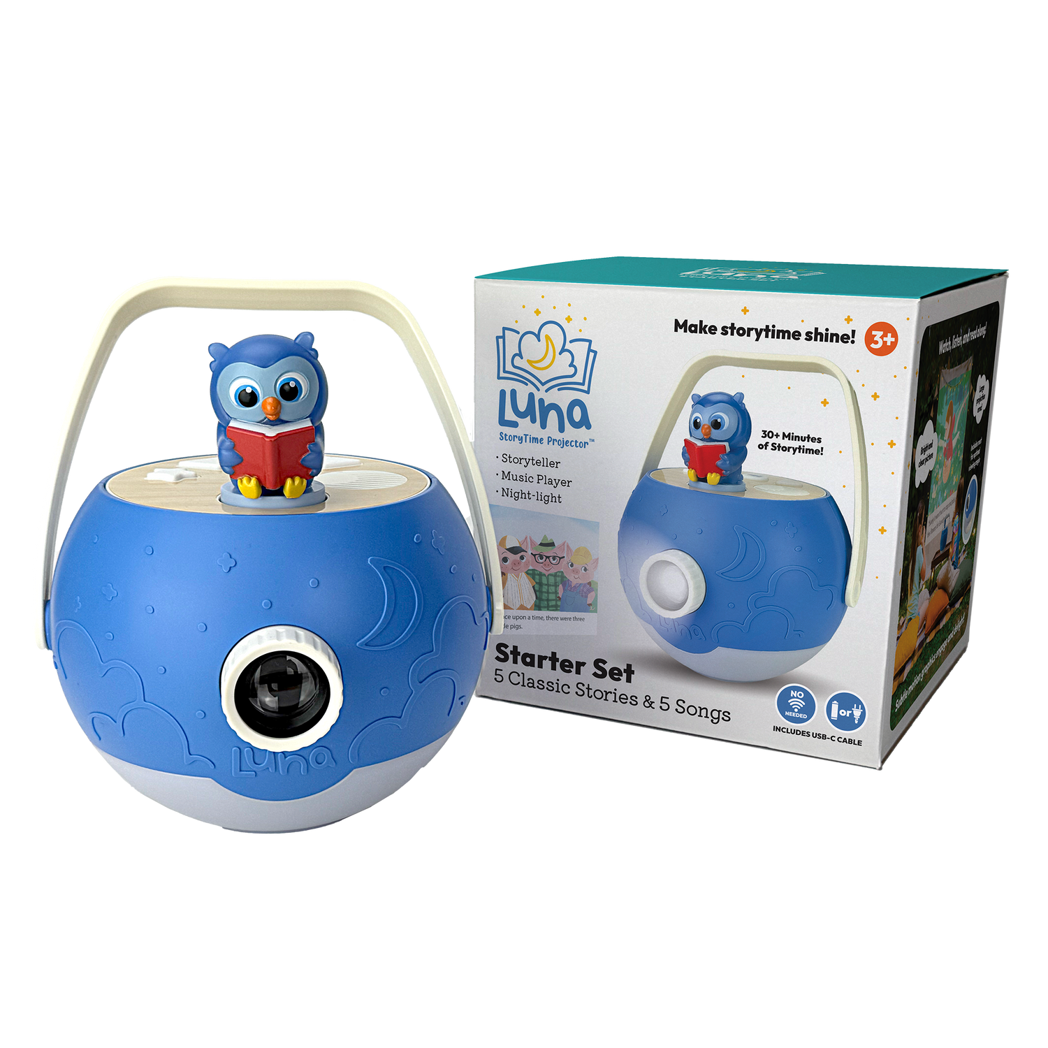 Luna StoryTime Projector – Classic Starter Set