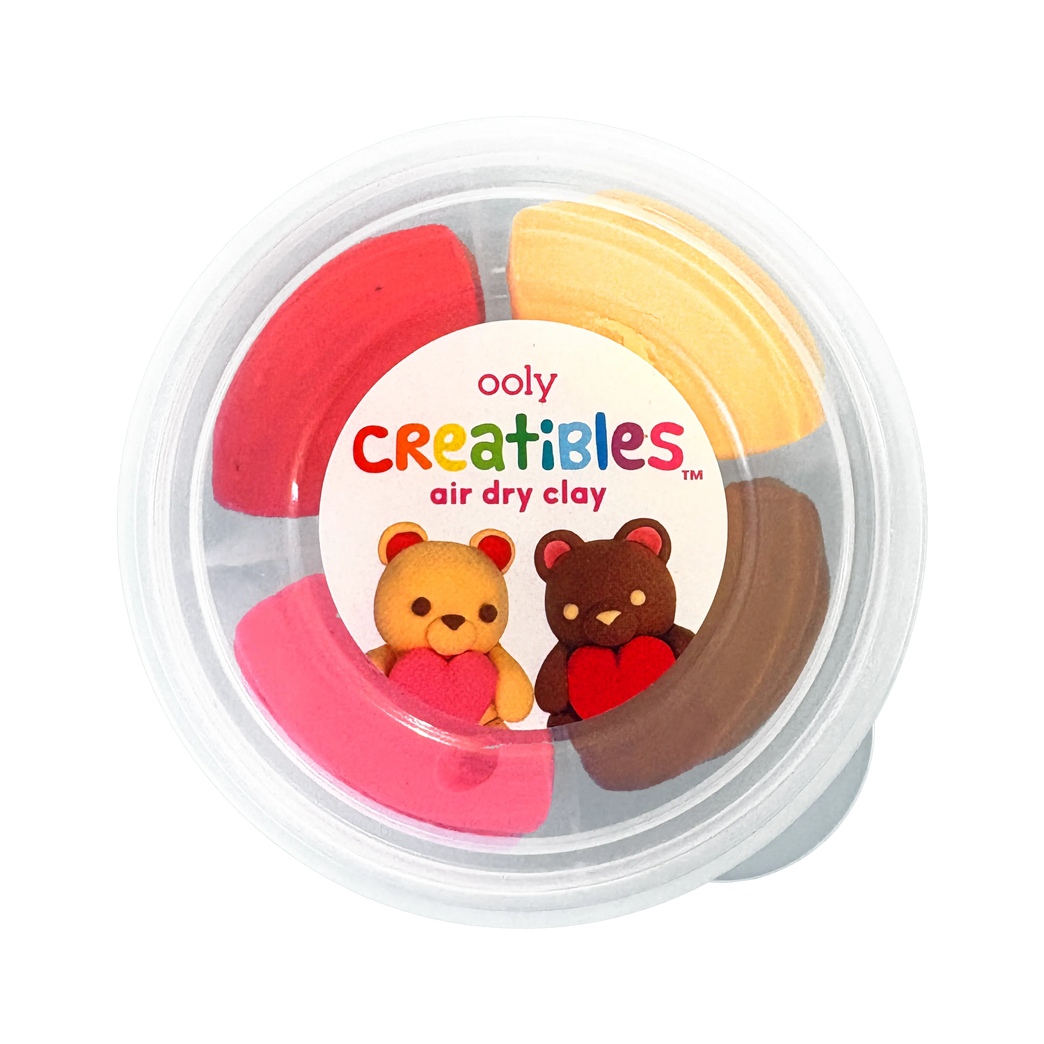 Creatibles: Air Dry Clay BFFs Kit - Lovely Bears (Set of 4 C