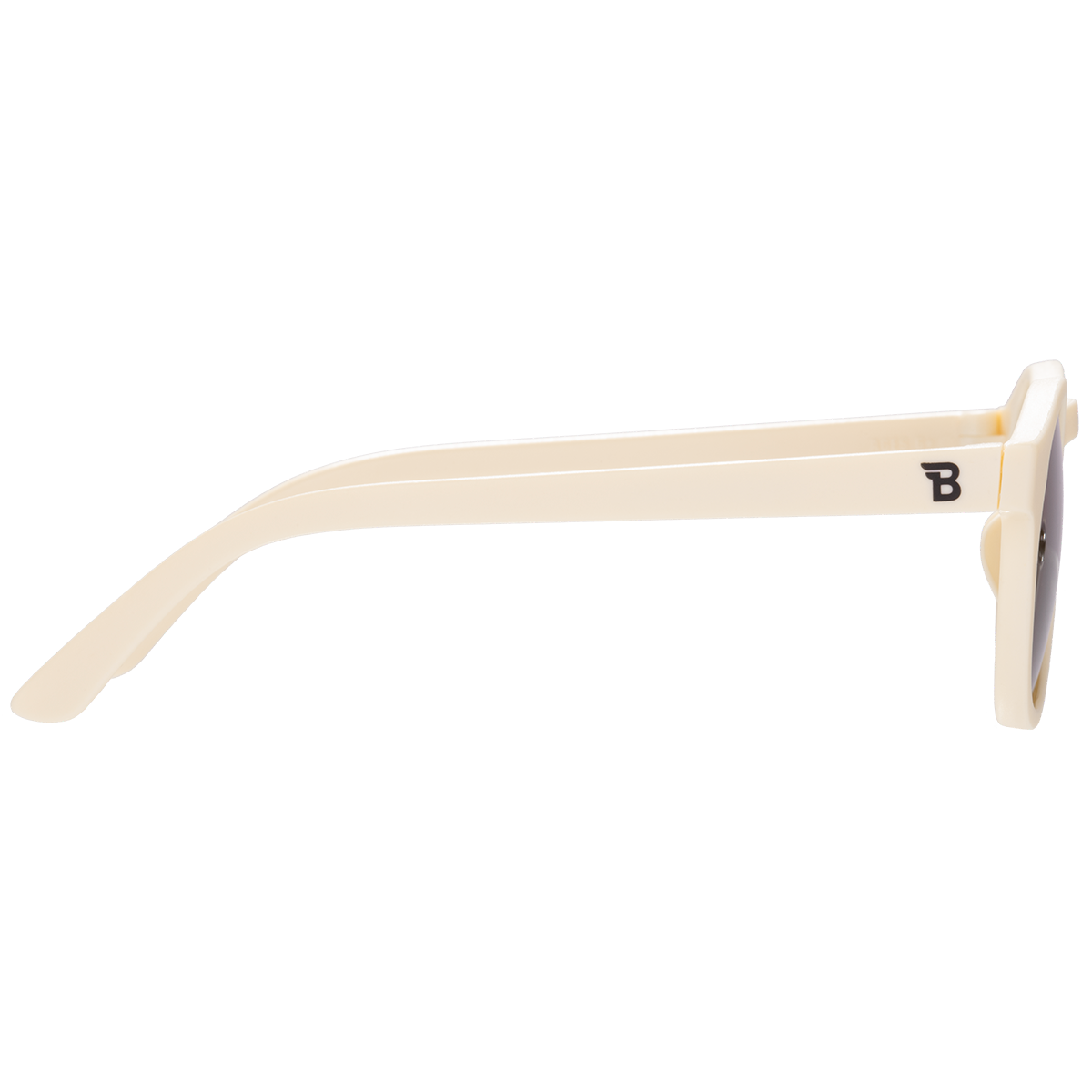 Baby &  Kids Sweet Cream Keyhole Sunglasses with Amber Lens