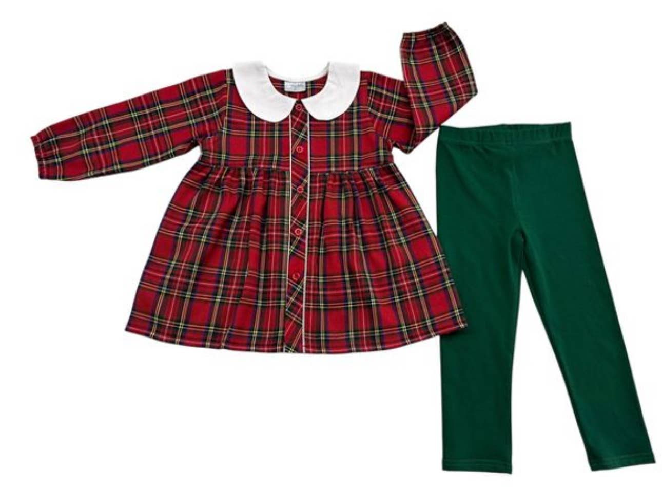 Christmas Plaid Set