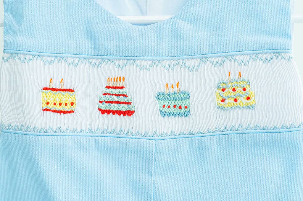 Birthday Boy Smocked Henry Bubble