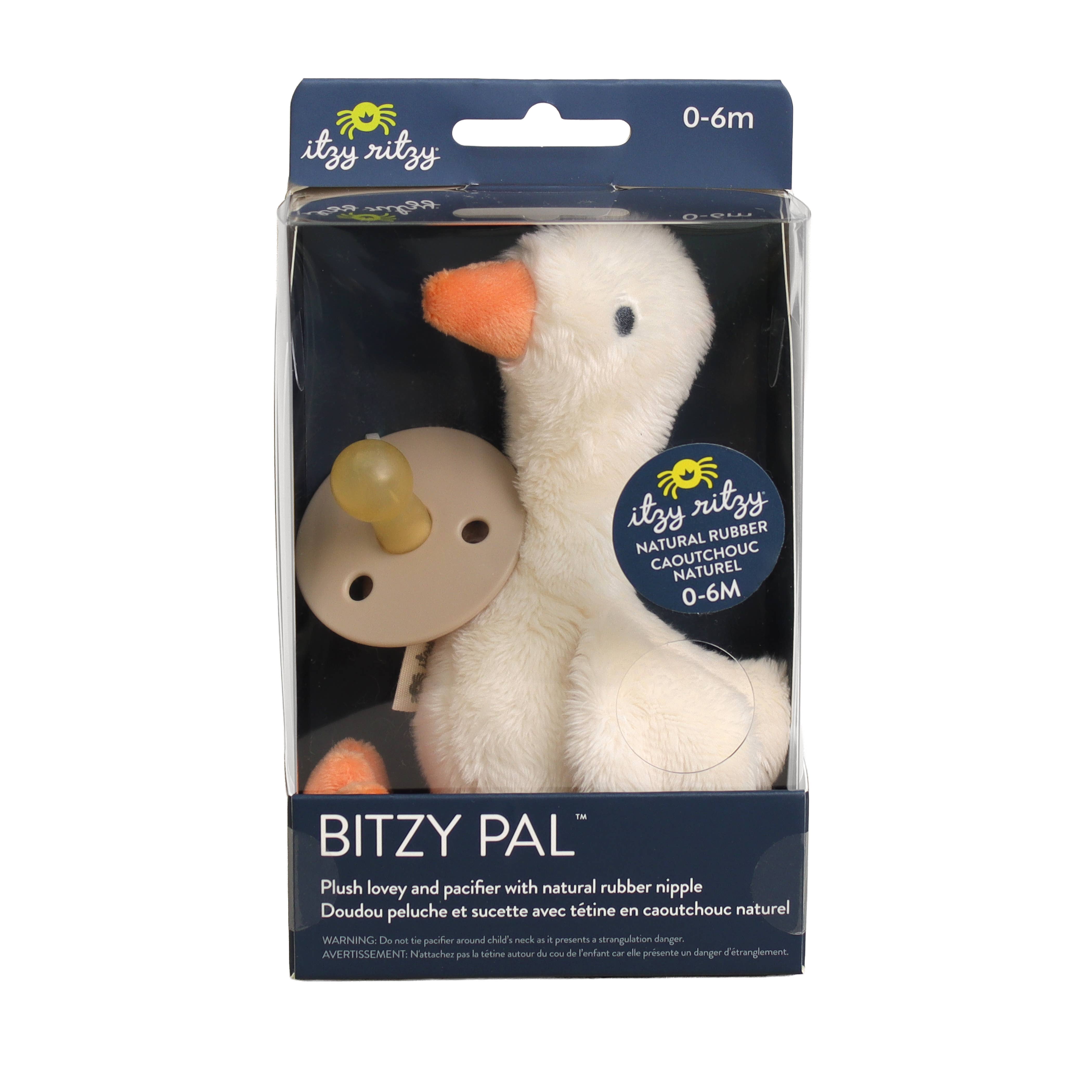 *NEW OPTIONS* Bitzy Pal Natural Rubber Pacifier & Plush – The Silly ...