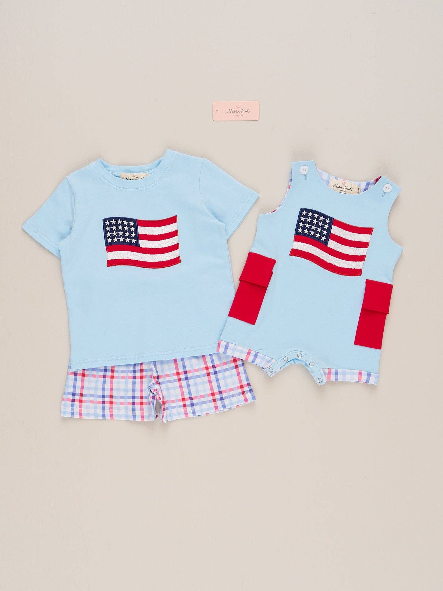 Flag Parade Plaid Outfit