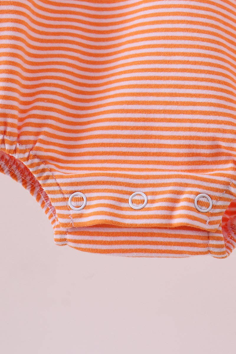 Premium Orange Tennessee puppy football stripe bubble