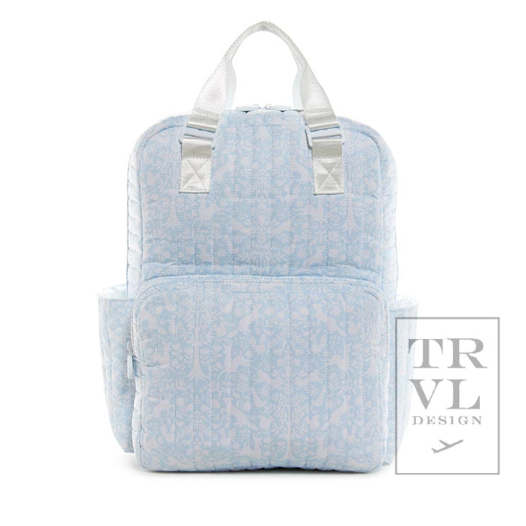 Quilted All You Need Bundle in Woodland Blue + Changer Mat +