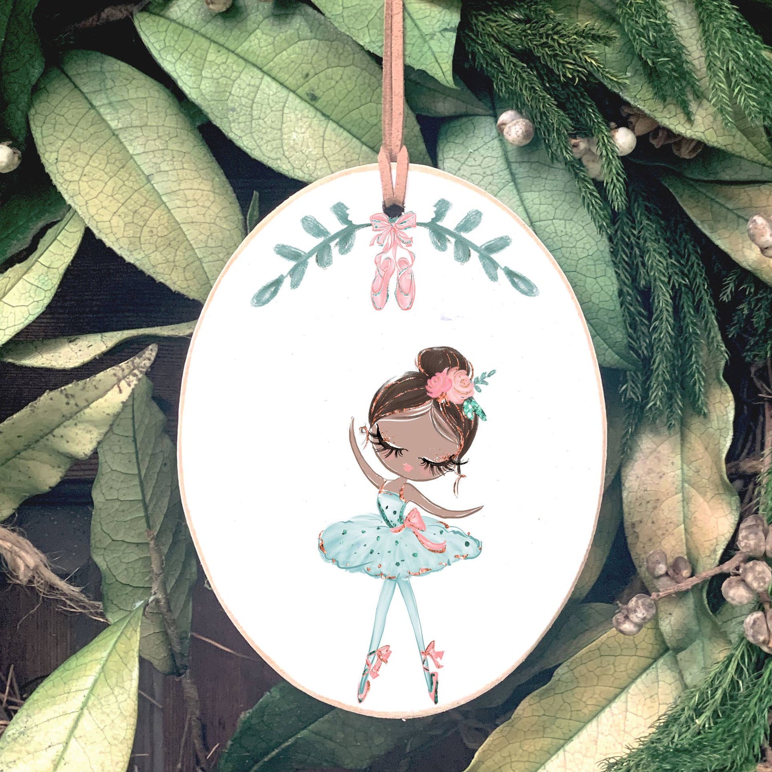 Ballerina, Girls Gifts, Dancers, Wooden Ornament