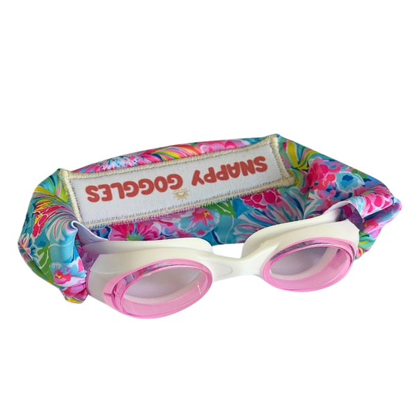 Kids Swim Goggles – Floatable Fabric Strap (Ages 3+)