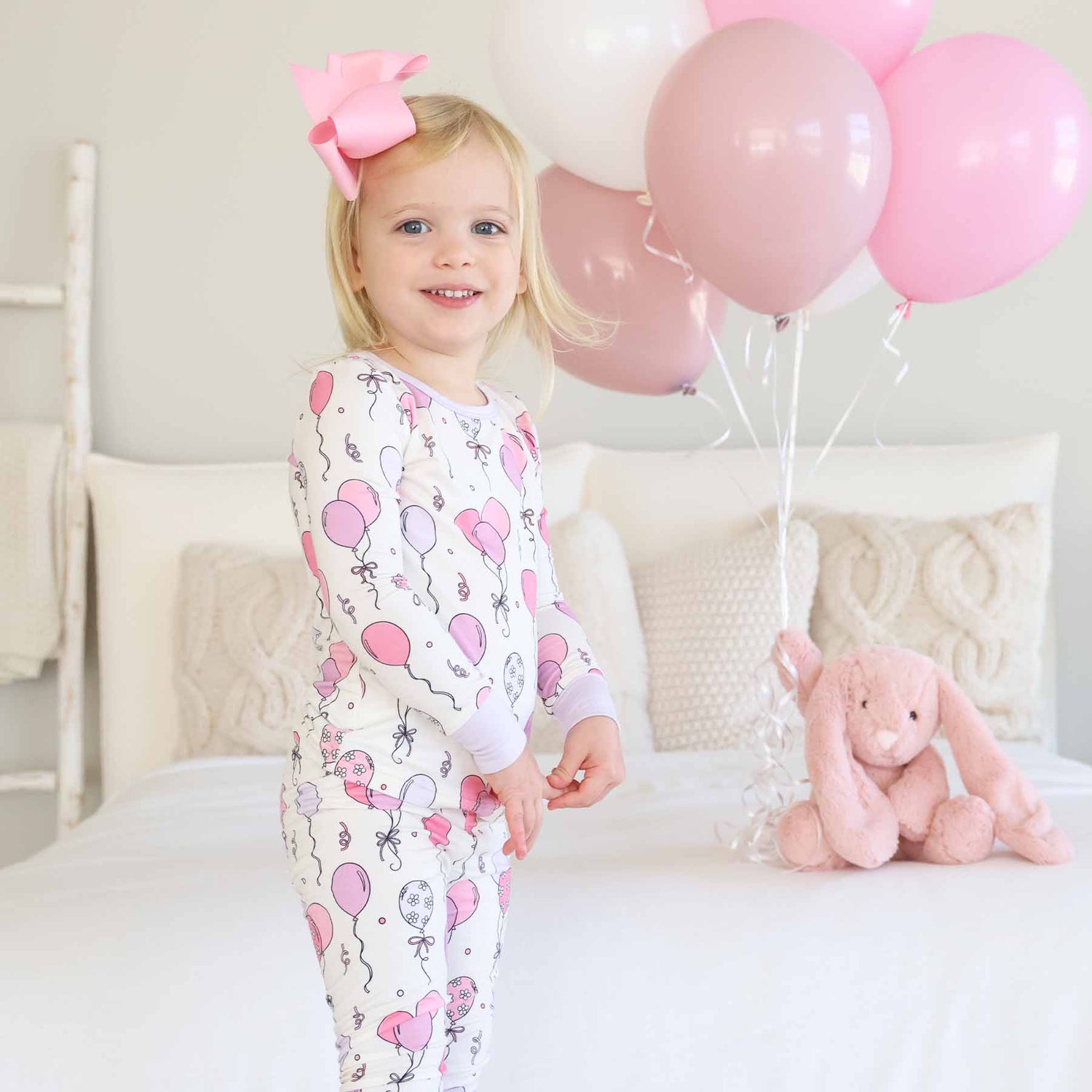 Party Time Two Piece Pajama Set | Pink