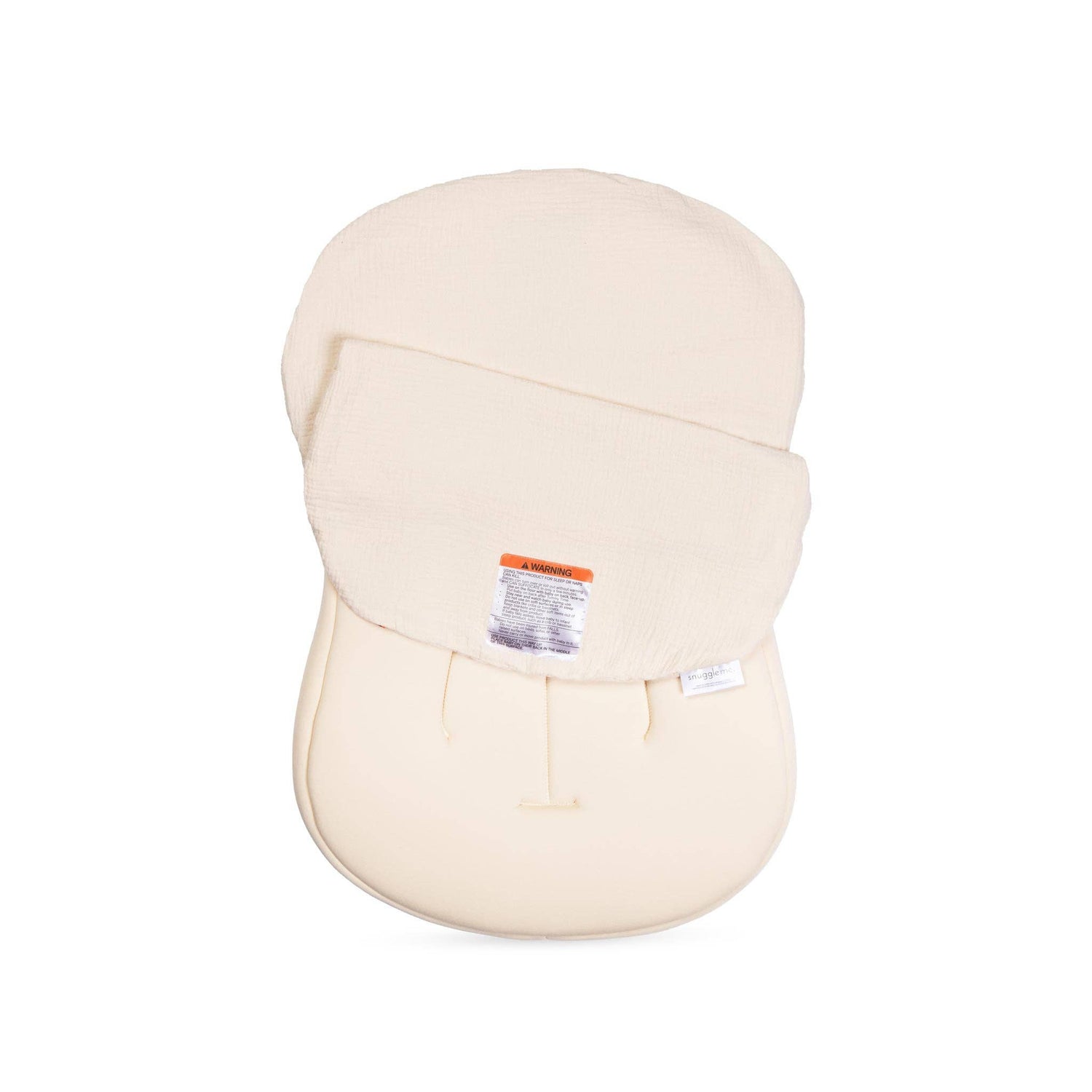 Snuggle Me Organic - Lounger Curve Muslin Cover | Natural