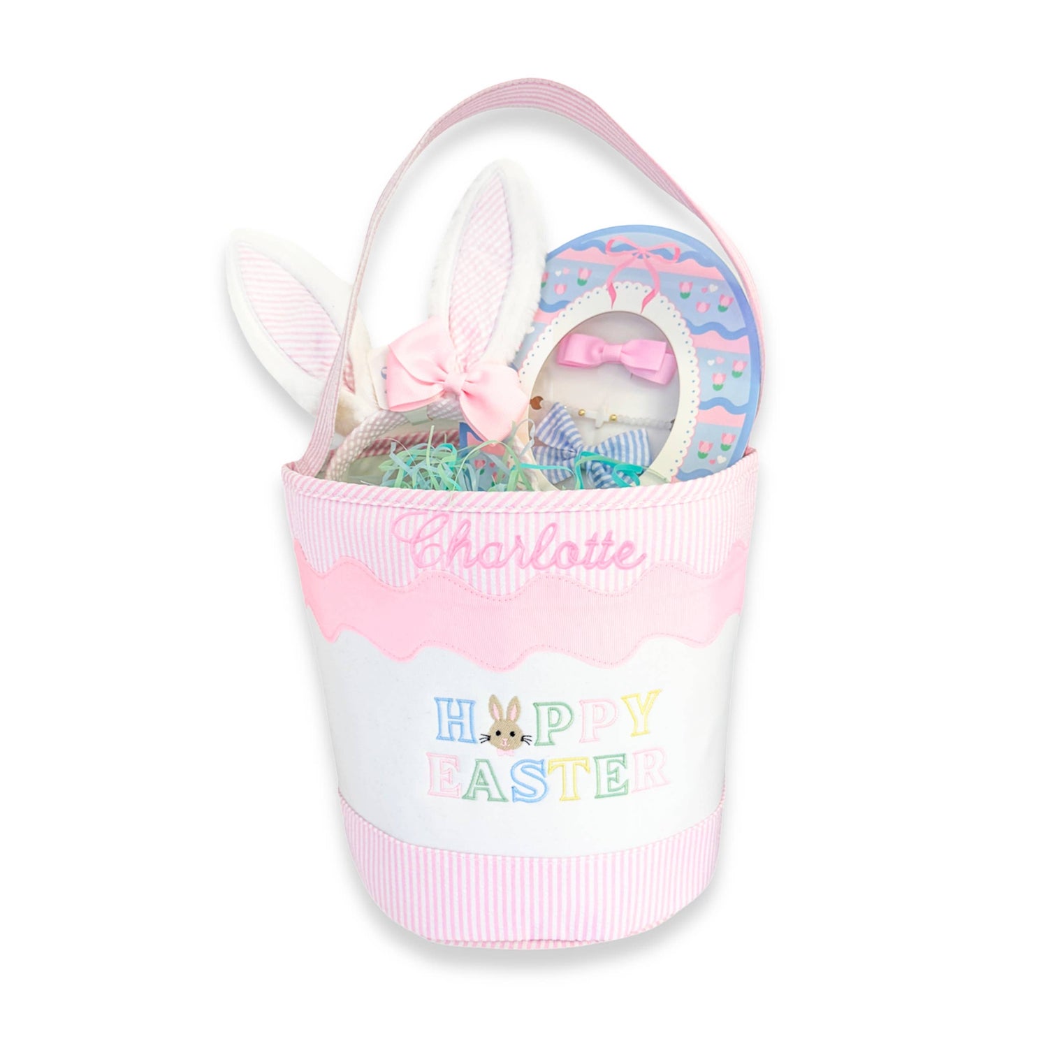 Hoppy Easter Gift Tote, Pink