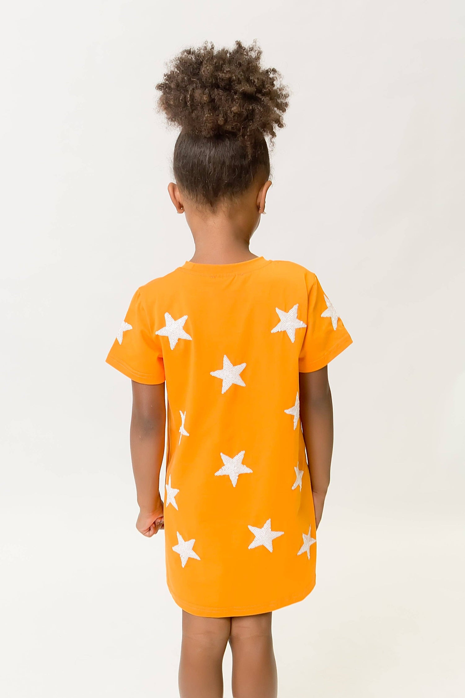 Orange Star Dress