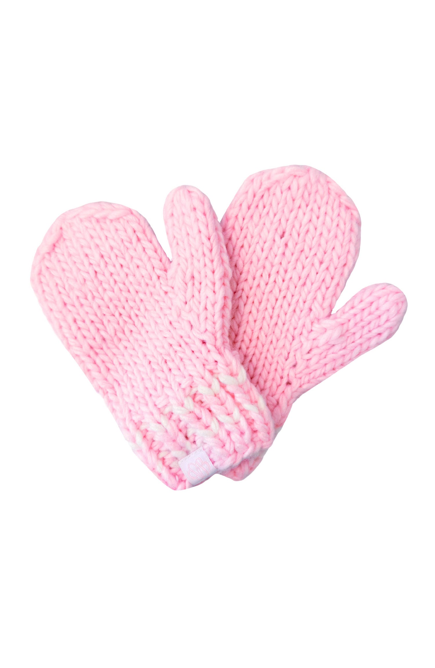 Pink Knit Mittens (Baby/Toddler, Kid)