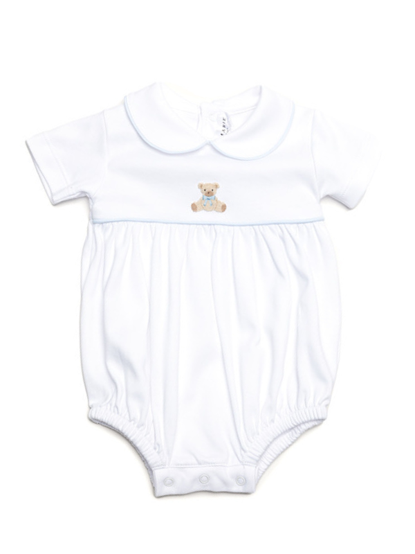 Milly Marie Pima - Blue Teddy Bear Pima Bubble