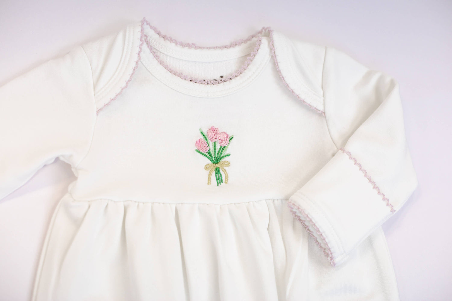 Fancy Tulips - Pip Embroidered Gown