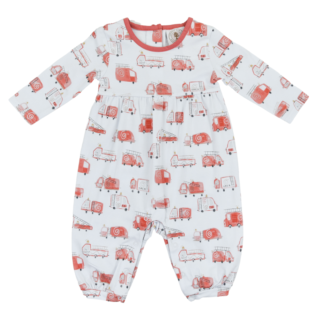 Sound The Alarm Boys Printed Romper