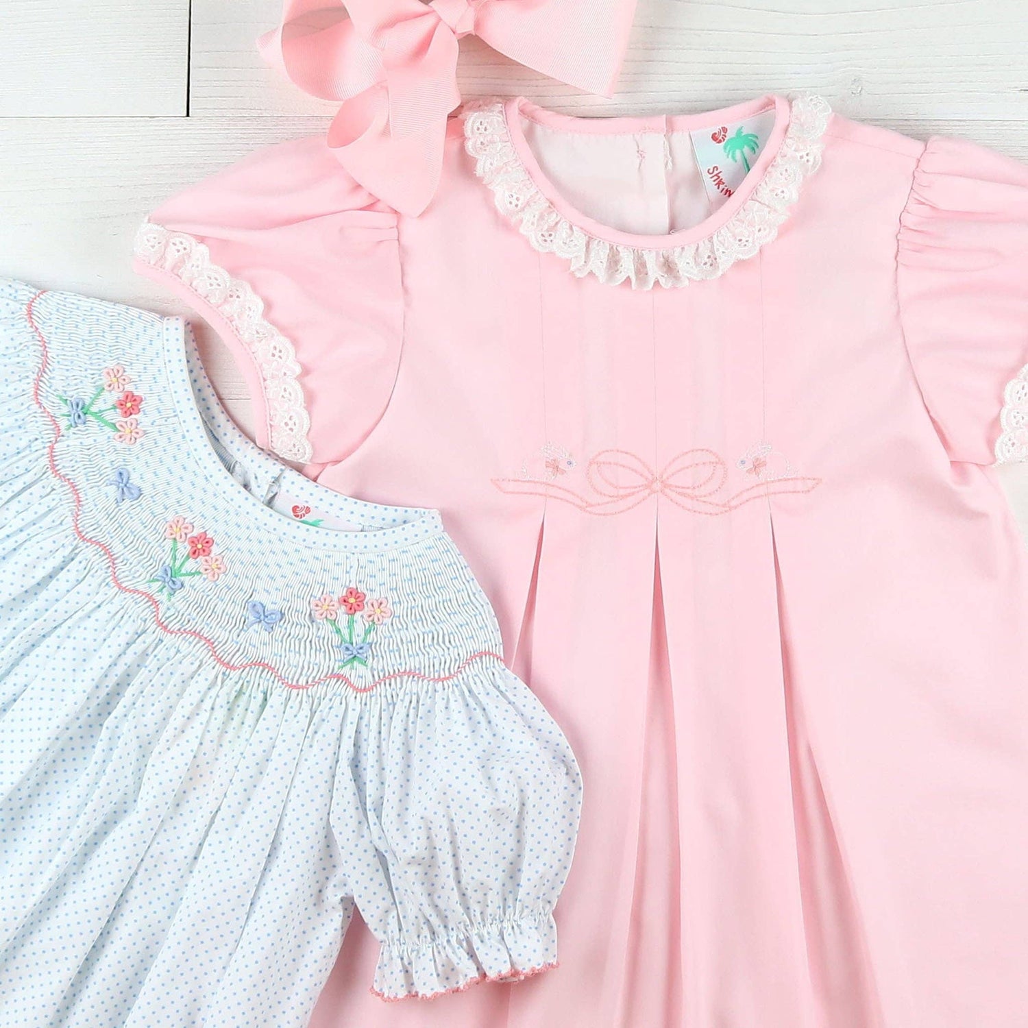 Pink Petal Bow Dress