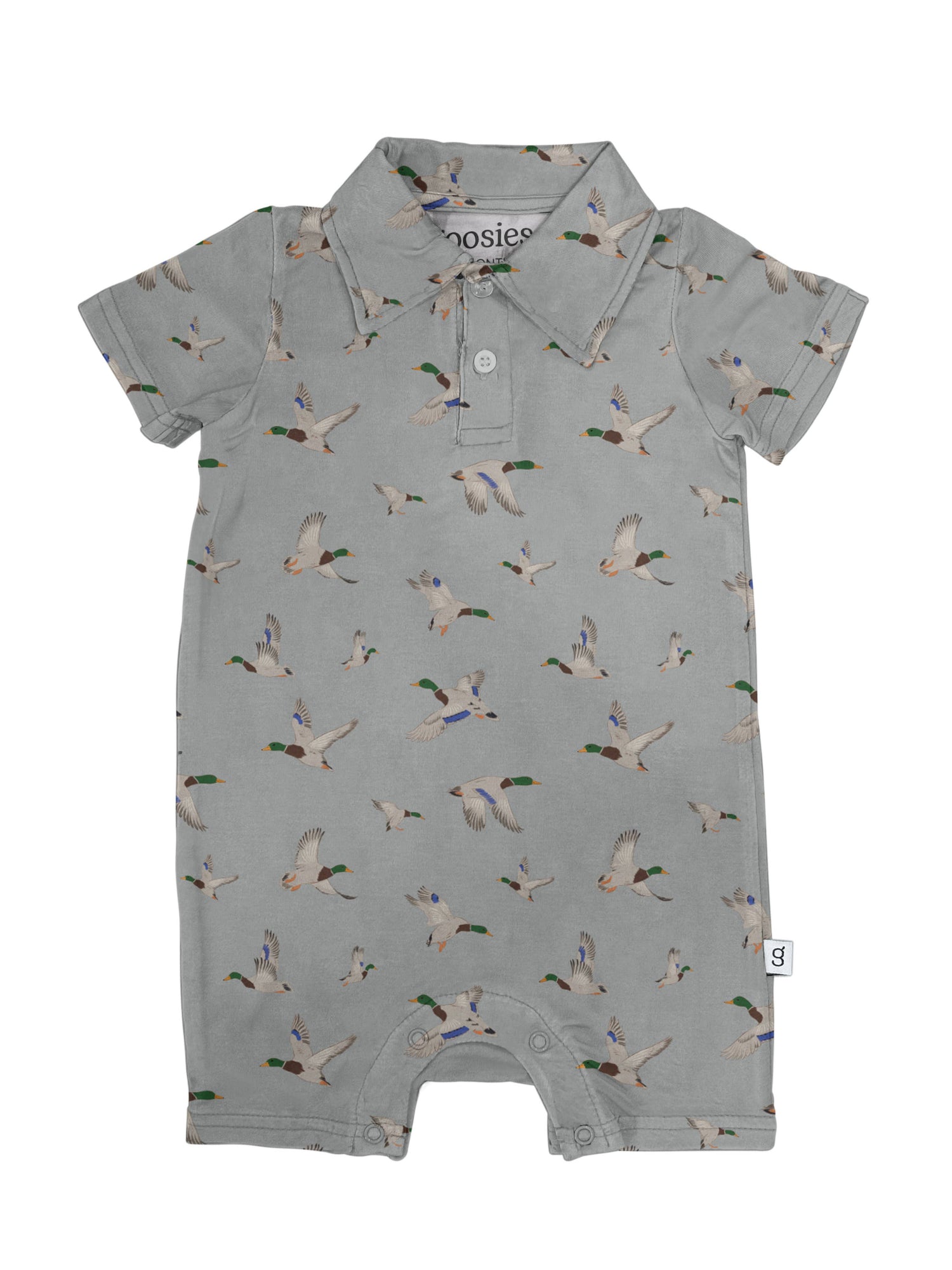 Mallards / Ducks - SS Polo Romper