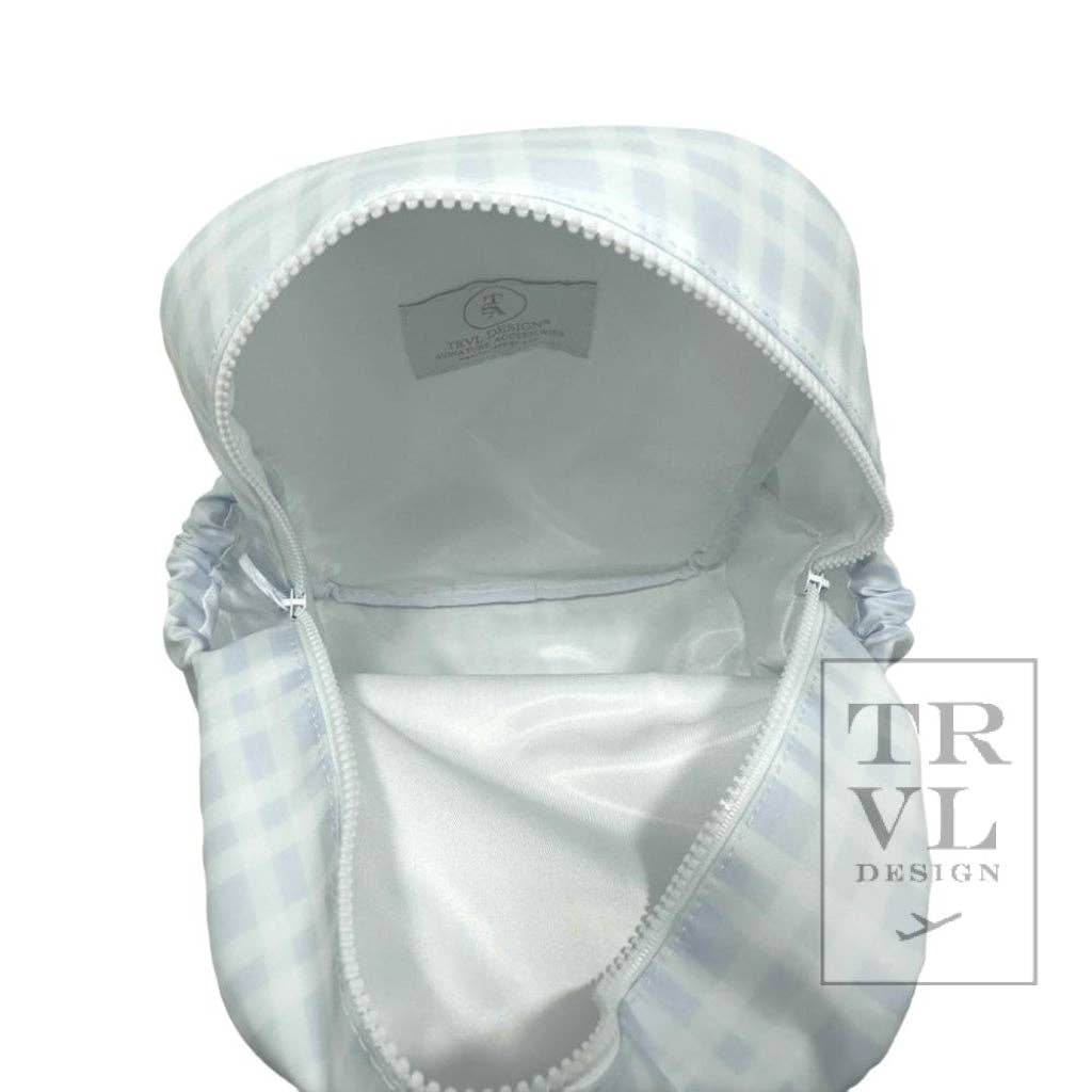 Mini Backer - Pimlico Plaid Blue Backpack *new!
